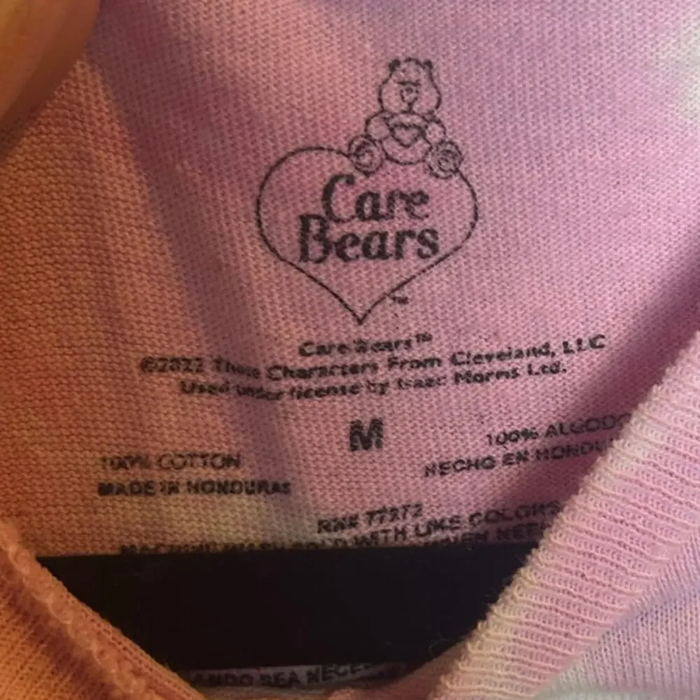 Care Bears Women Unisex Graphic Tee Size Medium M Pastel Tiedye - Picture 3 of 6
